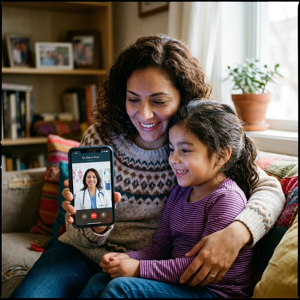 Telemedicina para familias