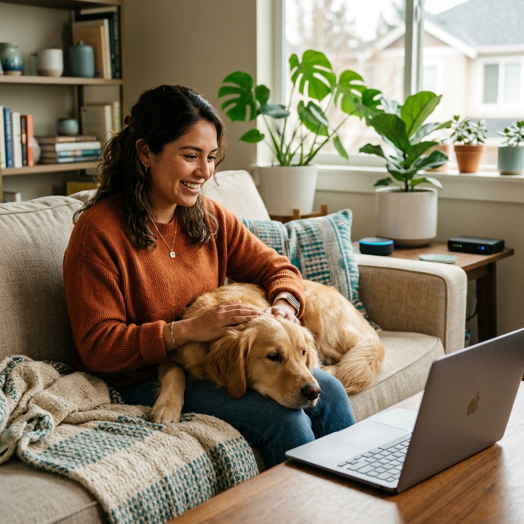 Consulta veterinaria online con mascota
